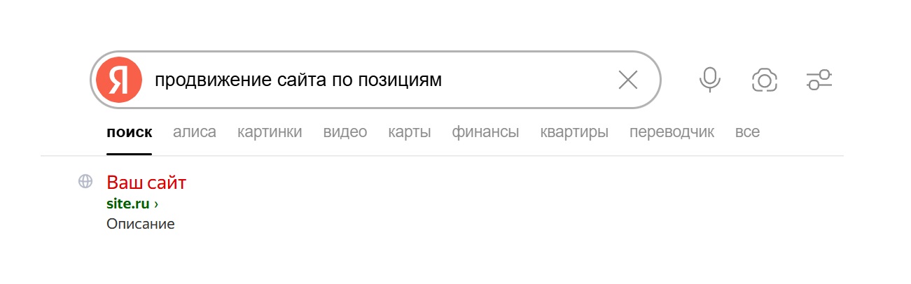 Продвижение сайта по позициям Продвижение сайта по позициям